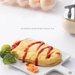 The Culinary Kit Küche & Esszimmer-Antihaftbeschichtete Omurice-Pfanne – Kochgeschirr im japanischen Stil