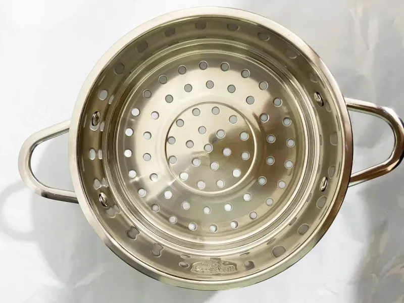 Elegance at the Table Küche & Esszimmer-Antihaftbeschichteter Babynahrungstopf – 16 cm großer Kochtopf aus Maifan-Stein