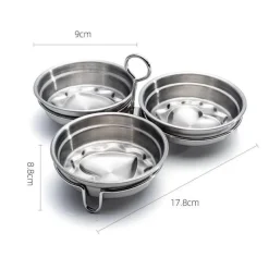 The Culinary Kit Küche & Esszimmer-Antihaftbeschichteter Eierbereiter in Herzform – einfach zu verwendender Keksbereiter