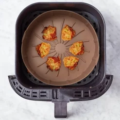 The Culinary Kit Küche & Esszimmer-Antihaftbeschichteter Luftfritteusenkorb – wiederverwendbares Kochzubehör für einfaches Kochen