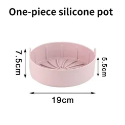 The Culinary Kit Küche & Esszimmer-Antihaftbeschichteter Luftfritteusenkorb – wiederverwendbares Kochzubehör für einfaches Kochen