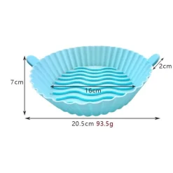 The Culinary Kit Küche & Esszimmer-Antihaftbeschichteter Luftfritteusenkorb – wiederverwendbares Kochzubehör für einfaches Kochen