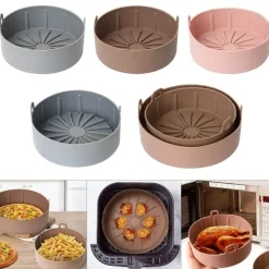 The Culinary Kit Küche & Esszimmer-Antihaftbeschichteter Luftfritteusenkorb – wiederverwendbares Kochzubehör für einfaches Kochen