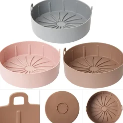 The Culinary Kit Küche & Esszimmer-Antihaftbeschichteter Luftfritteusenkorb – wiederverwendbares Kochzubehör für einfaches Kochen