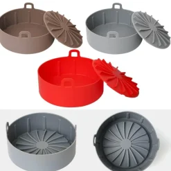 The Culinary Kit Küche & Esszimmer-Antihaftbeschichteter Luftfritteusenkorb – wiederverwendbares Kochzubehör für einfaches Kochen