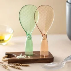 The Culinary Kit Küche & Esszimmer-Antihaftbeschichteter Reislöffel – leicht zu reinigendes Küchenutensil