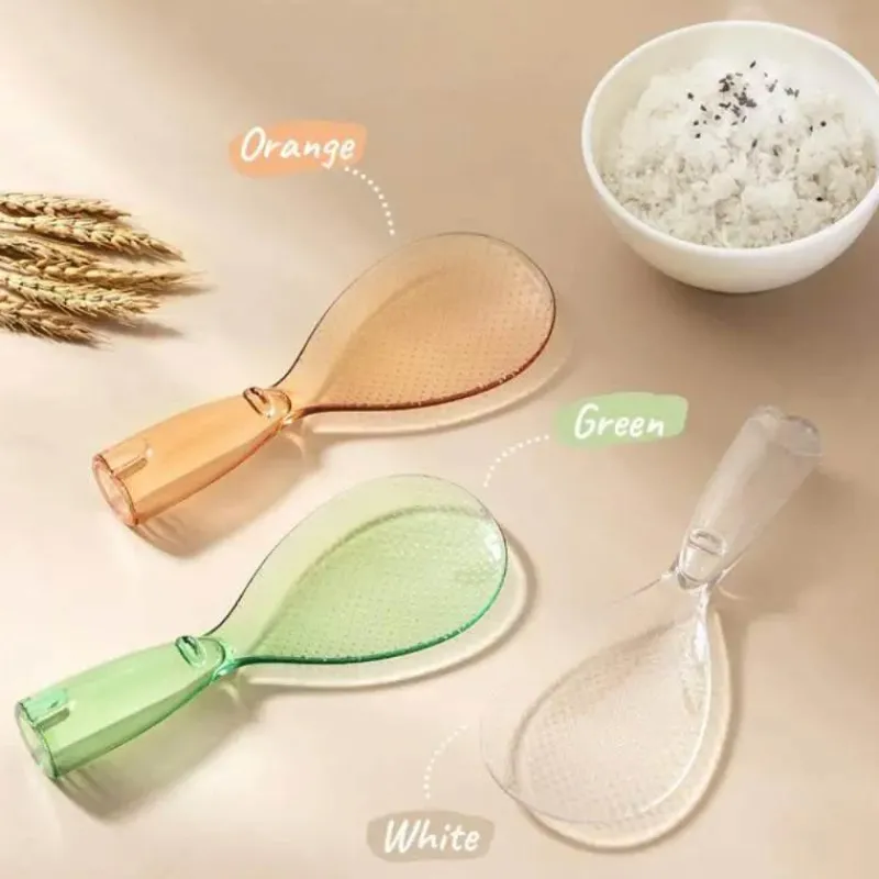 The Culinary Kit Küche & Esszimmer-Antihaftbeschichteter Reislöffel – leicht zu reinigendes Küchenutensil