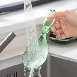 The Culinary Kit Küche & Esszimmer-Antihaftbeschichteter Reislöffel – leicht zu reinigendes Küchenutensil