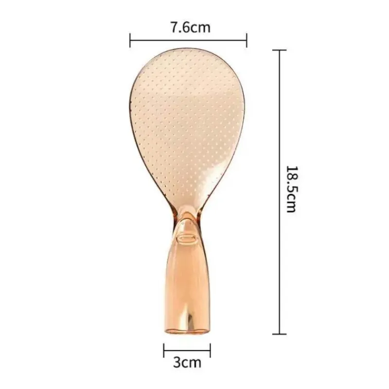 The Culinary Kit Küche & Esszimmer-Antihaftbeschichteter Reislöffel – leicht zu reinigendes Küchenutensil