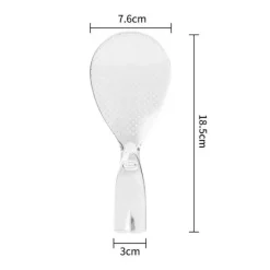 The Culinary Kit Küche & Esszimmer-Antihaftbeschichteter Reislöffel – leicht zu reinigendes Küchenutensil