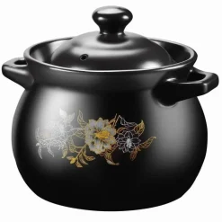 Elegance at the Table Küche & Esszimmer-Antihaftbeschichteter Schmortopf aus Keramik – vielseitiger Suppentopf für die Hausmannskost