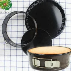 Tom Küche & Esszimmer-Antihaftbeschichtetes Chiffon-Kuchenform-Set aus Edelstahl für perfektes Backen