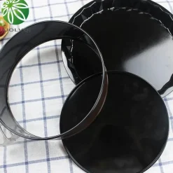 Tom Küche & Esszimmer-Antihaftbeschichtetes Chiffon-Kuchenform-Set aus Edelstahl für perfektes Backen