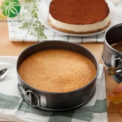 Tom Küche & Esszimmer-Antihaftbeschichtetes Chiffon-Kuchenform-Set aus Edelstahl für perfektes Backen