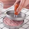 The Culinary Kit Küche & Esszimmer-Antihaftbeschichtetes Hamburger-Presswerkzeug – Easy Meat Burger Maker