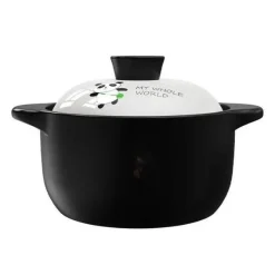 The Culinary Kit Küche & Esszimmer-Antihaft-Bratpfanne im Panda-Design – Kochgeschirr im japanischen Stil