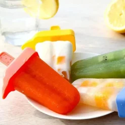 The Culinary Kit Küche & Esszimmer-Antihaft-Eiscremeform – Praktischer Eis am Stiel-Maker