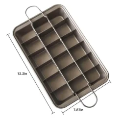 Deco Küche & Esszimmer-Antihaft-Kuchenform mit 18 Mulden – Professionelles Backgeschirr