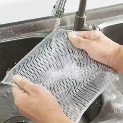 The Culinary Kit Küche & Esszimmer-Antihaft-Reinigungstuch mit zwei Lagen für Bügeleisen – Wire Wipe