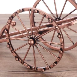 Timeless Touch Küche & Esszimmer-Antiker Kanonen-Weinhalter - Vintage Dekoratives Weinregal