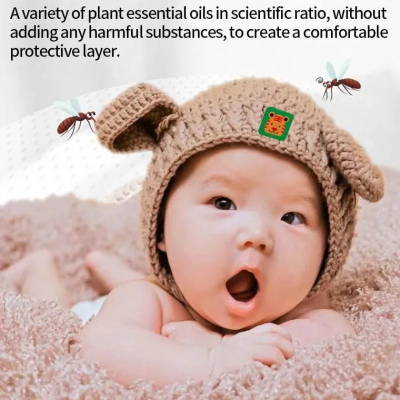Kinder The Relaxation Nook Kinderwagen & Zubehör|Gesundheits-Gadgets-Anti-Mücken-Aufkleber mit ätherischen Ölen – Insektenschutz für Babys