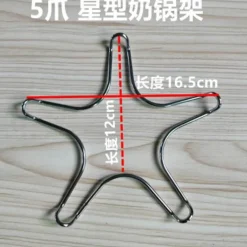 Tom Küche & Esszimmer-Anti-Rutsch-Topfhalter für Küche Langlebiges Herdgestell Kaffeezubehör