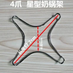 Tom Küche & Esszimmer-Anti-Rutsch-Topfhalter für Küche Langlebiges Herdgestell Kaffeezubehör