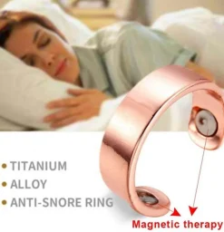 The Relaxation Nook Gesundheits-Gadgets|Gesundheits- Und Entspannungstools-Anti-Schnarch-Therapiering – Magnetische Schlafhilfe