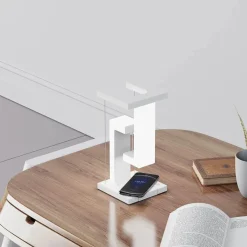 The Decor Haven Gadgets Für Zuhause|Beleuchtung-Anti-Schwerkraft-Nachtlampe mit kabelloser Aufladung – Modernes Wohndekor