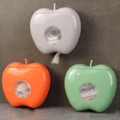 The Culinary Kit Küche & Esszimmer-Apfelförmiger, wandmontierter Frischhaltefolienspender