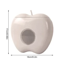 The Culinary Kit Küche & Esszimmer-Apfelförmiger, wandmontierter Frischhaltefolienspender