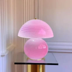 The Light Loft Beleuchtung-Aquamarine Tischlampe - Elegante Wohnbeleuchtung Dekor