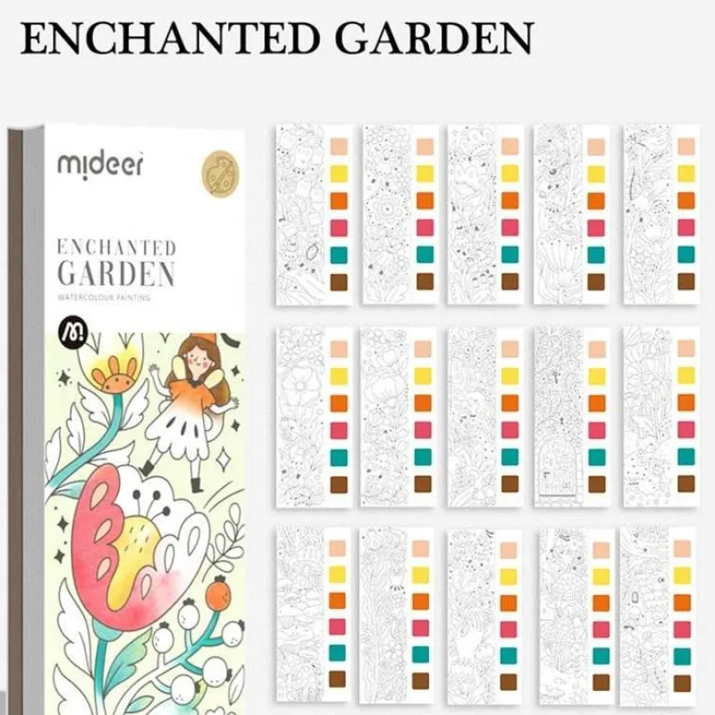 The Decor Haven Babyspielzeug-Aquarellfarben-Set für Kinder – Kreativer Kunstbedarf für junge Künstler