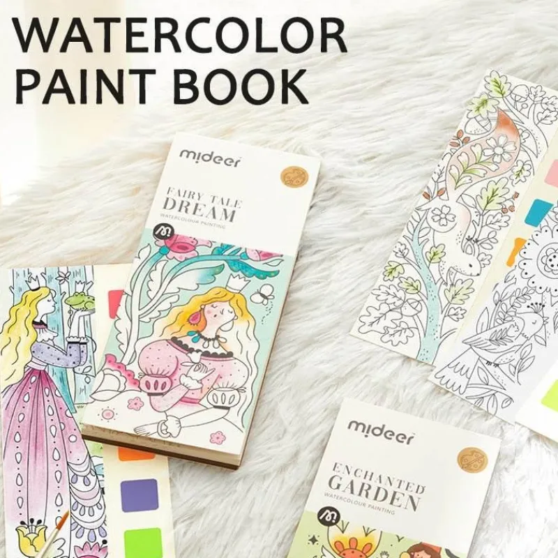 The Decor Haven Babyspielzeug-Aquarellfarben-Set für Kinder – Kreativer Kunstbedarf für junge Künstler