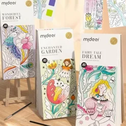 The Decor Haven Babyspielzeug-Aquarellfarben-Set für Kinder – Kreativer Kunstbedarf für junge Künstler