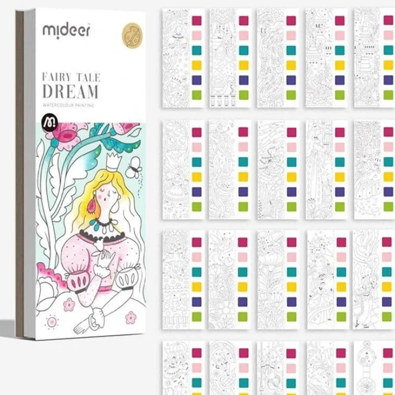 The Decor Haven Babyspielzeug-Aquarellfarben-Set für Kinder – Kreativer Kunstbedarf für junge Künstler