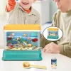 The Decor Haven Babyspielzeug-Aquariumspielzeug für Kinder – Spielset „Catching Fishes“