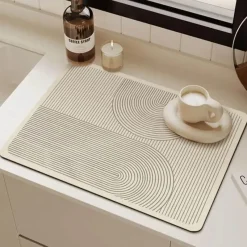 Space Savvy Küche & Esszimmer-Arbeitsplattenmatte - Strapazierfähiger Küchenbodenschutz