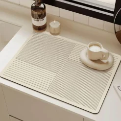 Space Savvy Küche & Esszimmer-Arbeitsplattenmatte - Strapazierfähiger Küchenbodenschutz