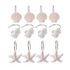 Aqua Essence Badezimmer-Archipelago Shower Curtain Hooks - Decorative Bathroom Accessories