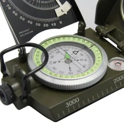 Roam Ready Camping-Werkzeuge|Heimwerkzeuge-Armeekompass – Mehrzweck-Navigationstool für den Außenbereich