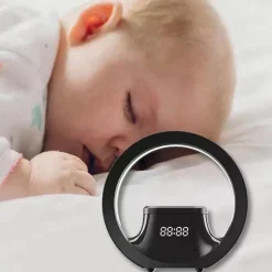 The Decor Haven Gadgets Für Zuhause-Aromatherapie-Bluetooth-Diffusorlampe – wohltuende Klangtherapie