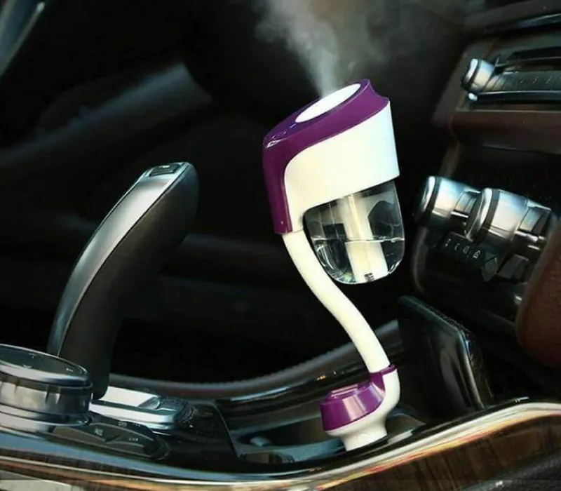 The Relaxation Nook Autozubehör|Automobilindustrie-Aromatherapie-Diffusor fürs Auto – Luftbefeuchter mit ätherischen Ölen