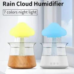 Decor Beleuchtung-Aromatherapie-Diffusorlampe – Entspannendes Wolkenregenlicht