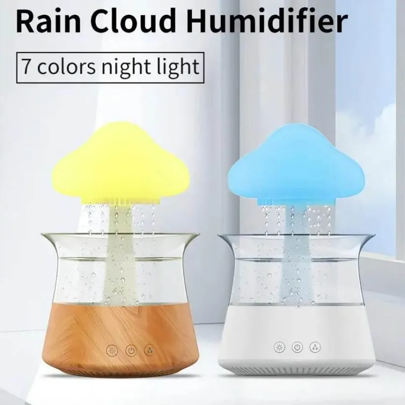 Decor Beleuchtung-Aromatherapie-Diffusorlampe – Entspannendes Wolkenregenlicht