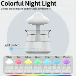 Decor Beleuchtung-Aromatherapie-Diffusorlampe – Entspannendes Wolkenregenlicht