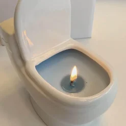 Comfort u0026 Style Beleuchtung-Aromatherapie-Toilettenkerze – Lustige Duftkerze