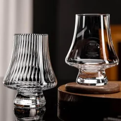 Feast Essentials Küche & Esszimmer-Astoria konisches Trinkglas – elegantes Barzubehör für Cocktails und Getränke