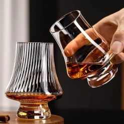 Feast Essentials Küche & Esszimmer-Astoria konisches Trinkglas – elegantes Barzubehör für Cocktails und Getränke