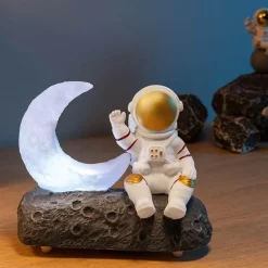 The Light Loft Beleuchtung-Astronaut Bluetooth Lautsprecherlampe - Cosmic Sound Nachtlicht Dekor